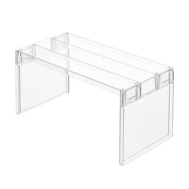 Freezer Cabinet Storage Shelf Rack, Kitchen Organizer Space Saver for Fridge Pantry Shelves Countertops