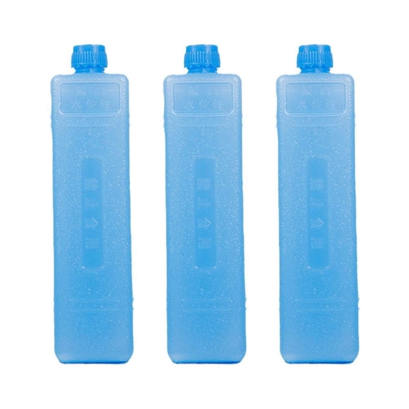 Freezer Cooler Ice Packs Leak-proof Thickened PE Reusable Ice Crystal Box For Coolers Refrigerator Fresh Keep Food Blocks Cooler