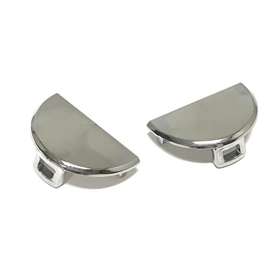 Freezer Door Handle Cap Right Or Left Side - 2 Pack Compatible With Samsung Model Numbers RF28HMEDBSR, RF28HMEDBSR/AA