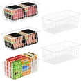 Freezer Organizer Bins, Freezer Baskets for Chest Freezer and Upright