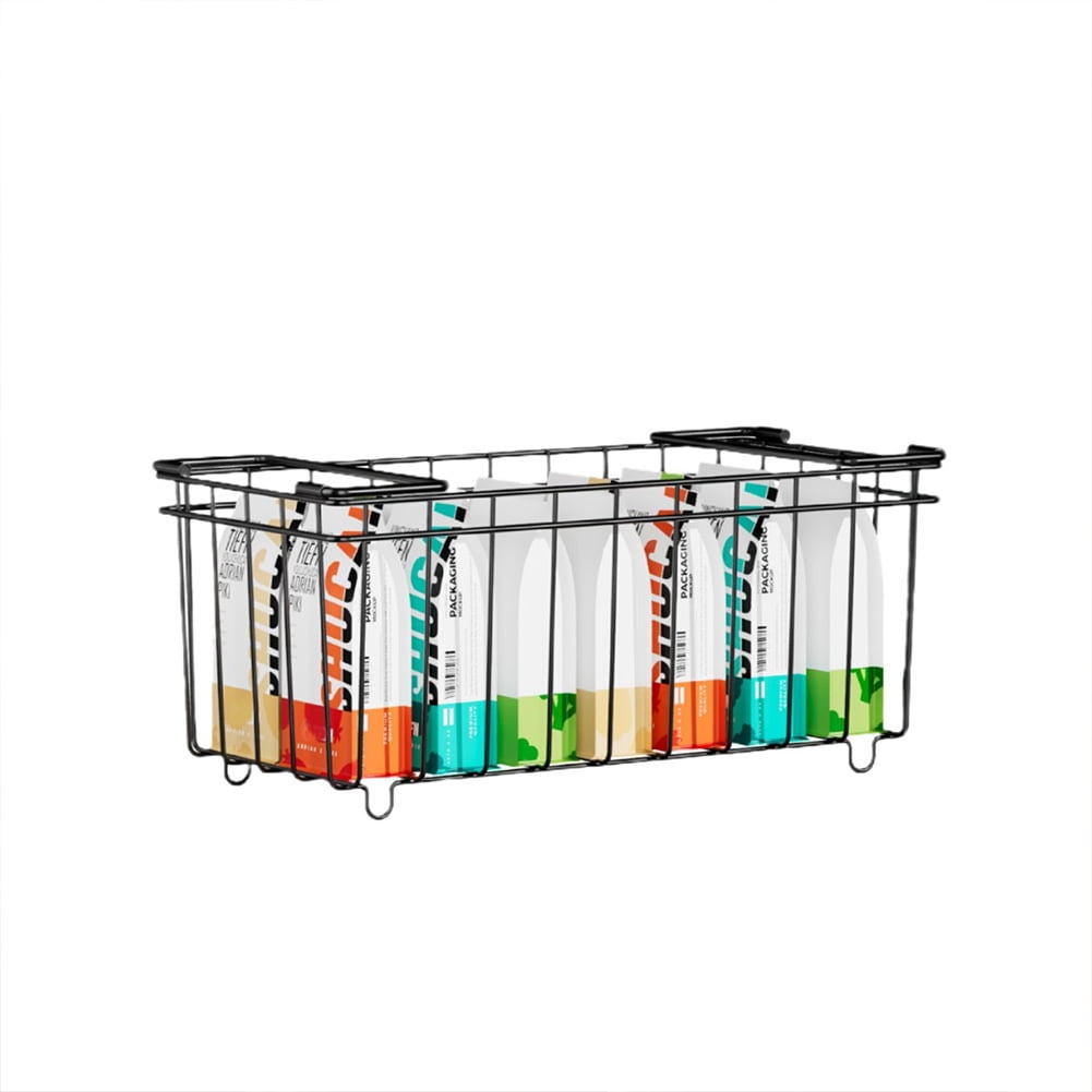 Freezer Organizer Bins, Stackable Freezer Baskets For Freezer ...