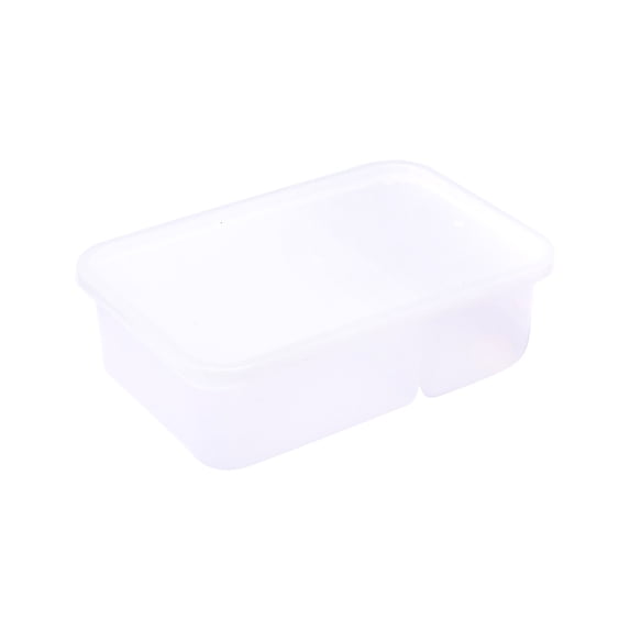 Freezer Safe Food Storage Containers Refrigerator Produce Storage Container with Removable Tray, 16.5x10.5x5cm Clear Fridge Box, Kitchen Food Storage Container