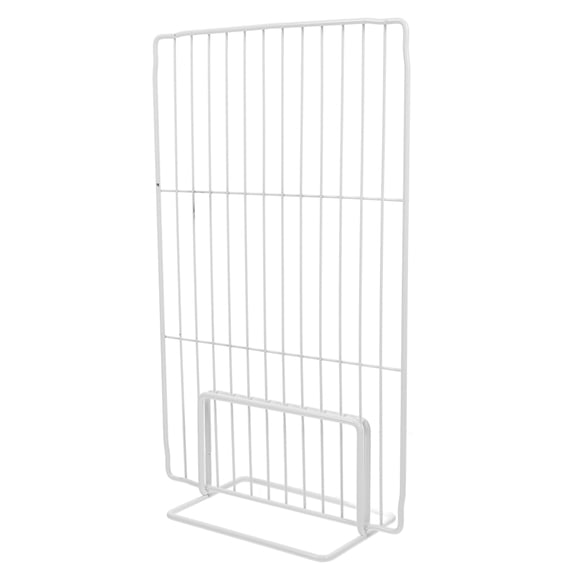 Metal Mesh Freezer Shelf Divider Organizer for Fridge, Adjustable Shelf Separator for Efficient Kitchen Storage and Space Saving