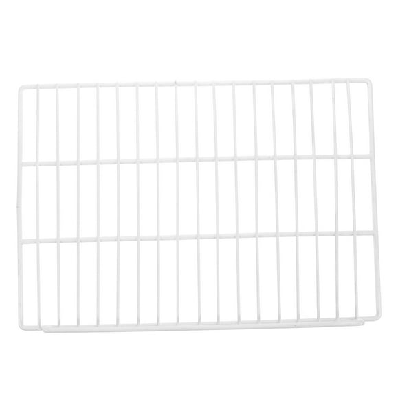OFFIGAM Universal White Wire Fridge Shelf Dividers, Adjustable Iron Freezer Organizer for Kitchen Storage and Organization
