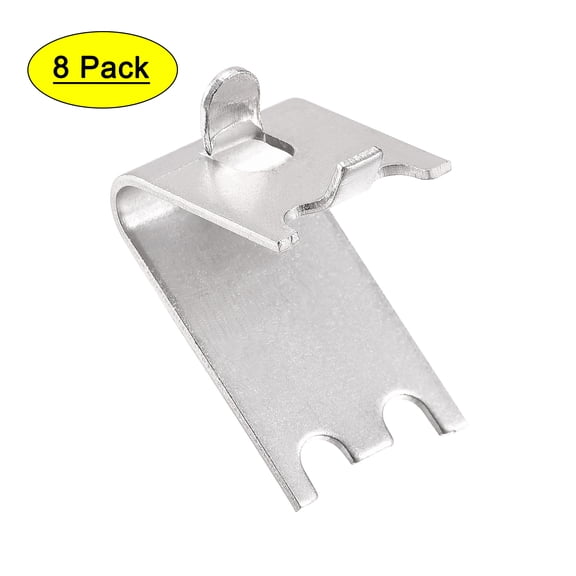 Freezer Shelf Clips Shelf Support Bracket Square Buckles Clips Stainless Steel 1.5mm Thick 8pcs