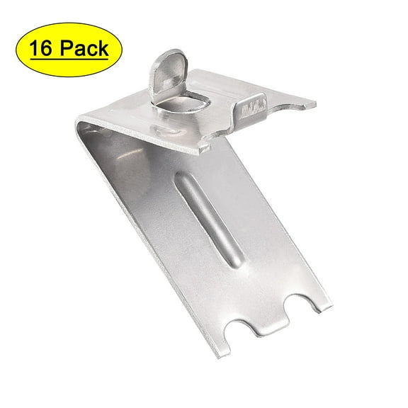 Freezer Shelf Clips Shelf Support Bracket Square Buckles Clips Stainless Steel 1mm Thick 16pcs