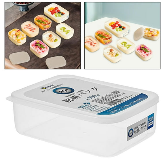 Freezer Storage Containers Bowl Oatmeal Container for Food Lettuce Vegetable 1300ml