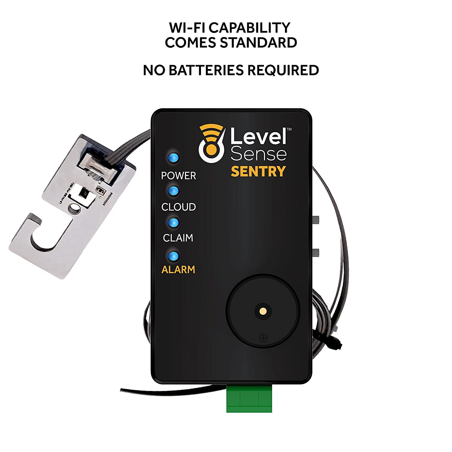 Freezer Temperature Alarm with Email, Wi-Fi Enabled, 4 Foot. Sensor