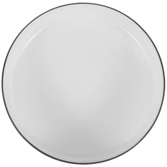 Raindrops 1Pack Picnic Tray for Men and Women with Simple Design Gray 7.2x7.2in