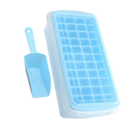 Freezer Trays Big Ice Cube Box Cubes Household Pp