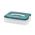 thumbnail image 1 of Freezing Storage Box Clear Fridge Box with Time Recoder Multilayer Container Stackable for Kitchen, 1 of 8