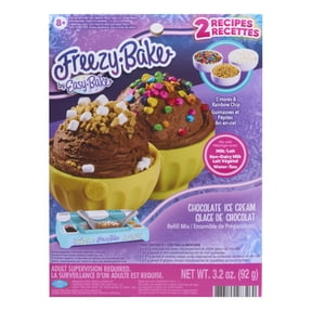 Freezy-Bake Chocolate Ice Cream Mix - S'mores & Rainbow Chip