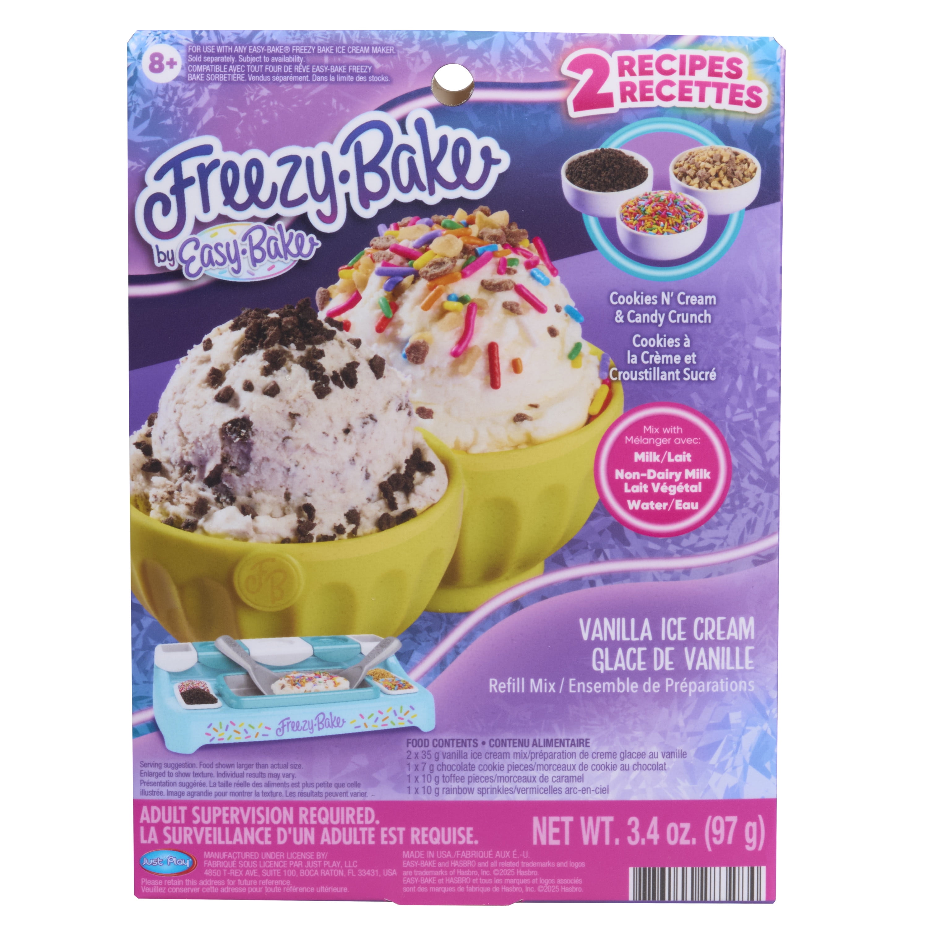 Freezy Bake by Easy-Bake Ice Cream Mix Bundle