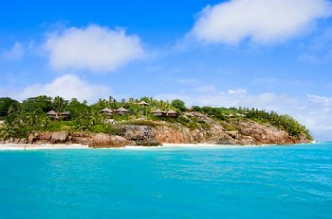 Fregate Island Resort Seychelles Africa Canvas Art - Alison Wright DanitaDelimont (34 x 23)