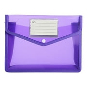 Frehsky file folders Waterproof File Folder Expanding File Wallet Document Folder With Snap Button file folder organizer Purple