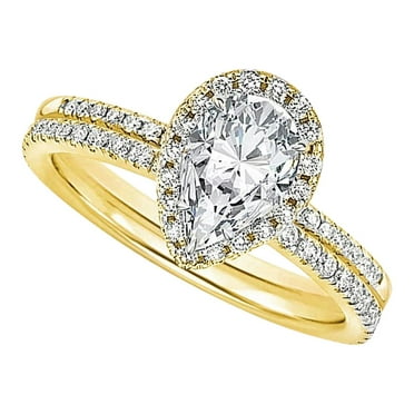 Frehsky rings Love Shaped Big Rhinestone Ring Diamond Love Ring Elegant ...