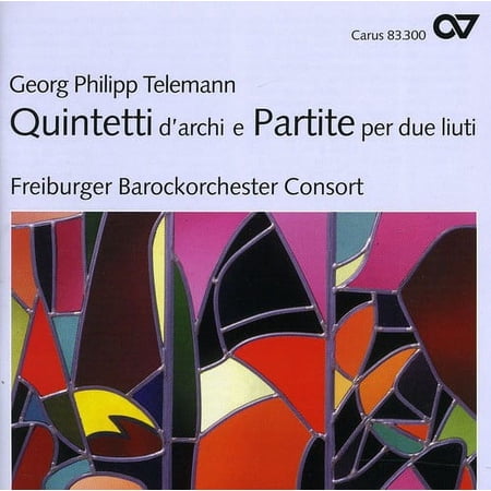Freiburger Barockorchester - Quintets for Strings & Partitas for 2 Lutes - Music & Performance - CD