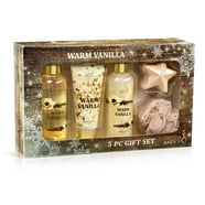 Warm Vanilla Fragrance Bath & Body Spa Gift Set for Her - Perfect Bath ...