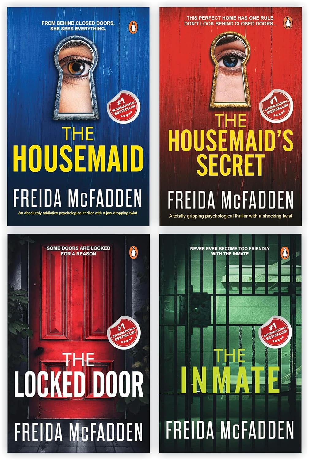 Freida McFadden 4 Books Collection set: The Housemaid, The Housemaid's ...