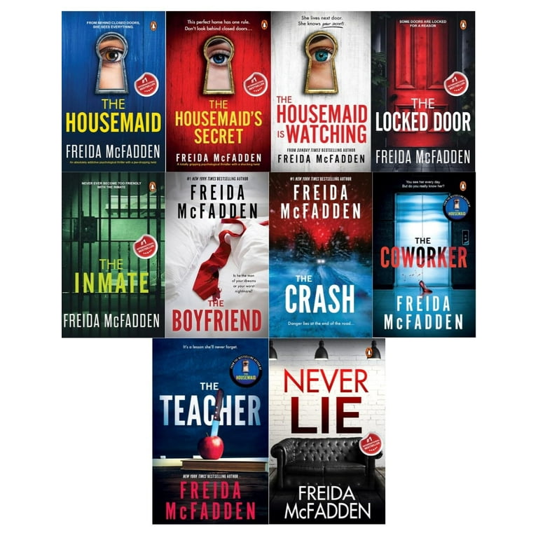 Freida McFadden Thriller Series 10 Books Collection Set (The