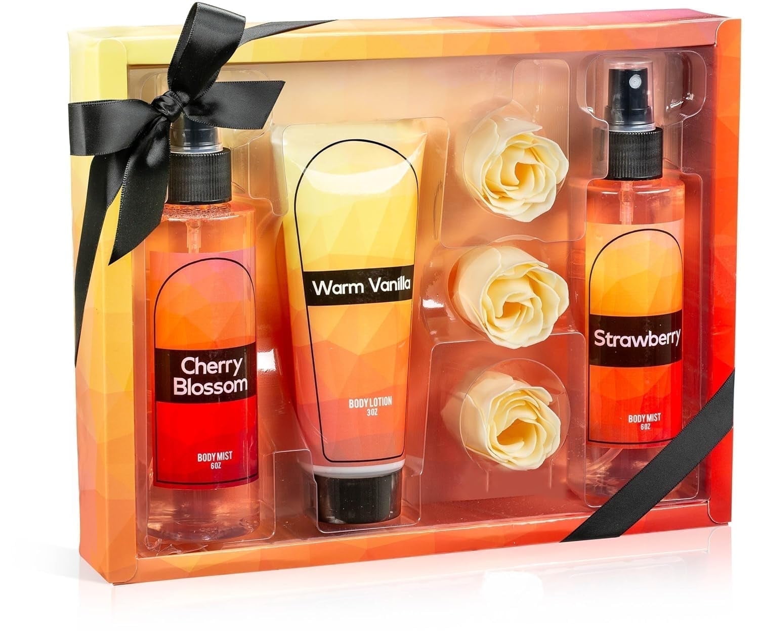 Freida and Joe Fine Fragrances Body Mist & Body Splash Spray Gift Set for Women and Men Bath Set