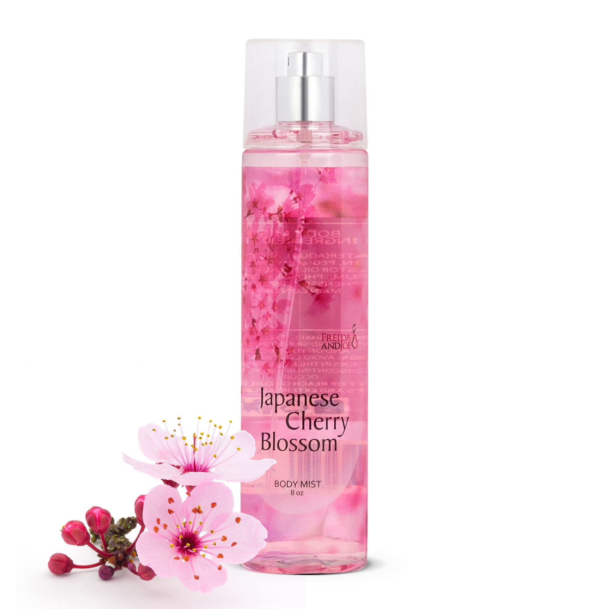 Freida & Joe Japanese Cherry Blossom Fragrance8 oz. Body Mist Luxury Body Care
