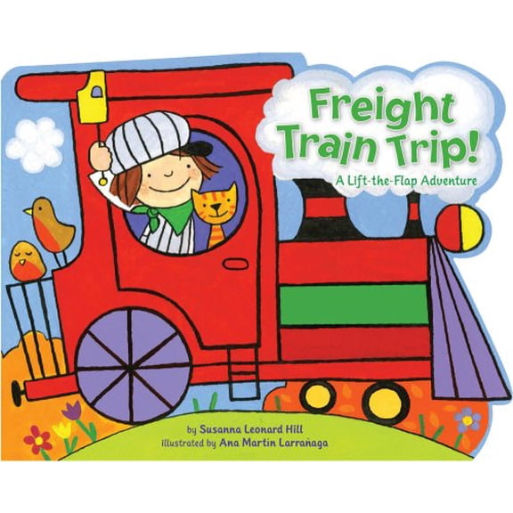 Pre-Owned Freight Train Trip!: A Lift-the-Flap Adventure (Unknown) 141697833X 9781416978336