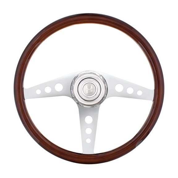 Freightliner 1989 - July 2006 / Semi Truck 18" Chrome GT Design Steering Wheel