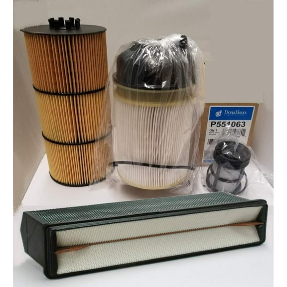 Freightliner Cascadia DD Series Oil, Air and Fuel Filter Kit 07-12 Donaldson