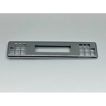 Freightliner Chrome Plastic Center Dash Warning Light Panel Cover 10.5 in.