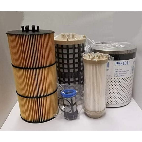 Freightliner DD Series Oil, FWS and Fuel Filter Kit 07-12 Donaldson