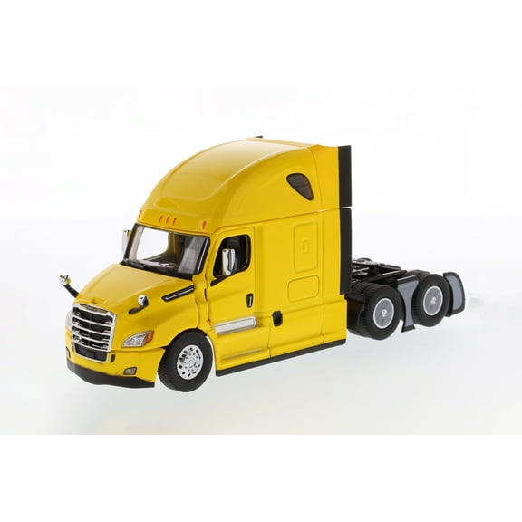 Freightliner New Cascadia SBFA Sleeper Cab Truck Tractor, Yellow - Diecast Masters 71031 - 1/50 scale Diecast Model Toy Car