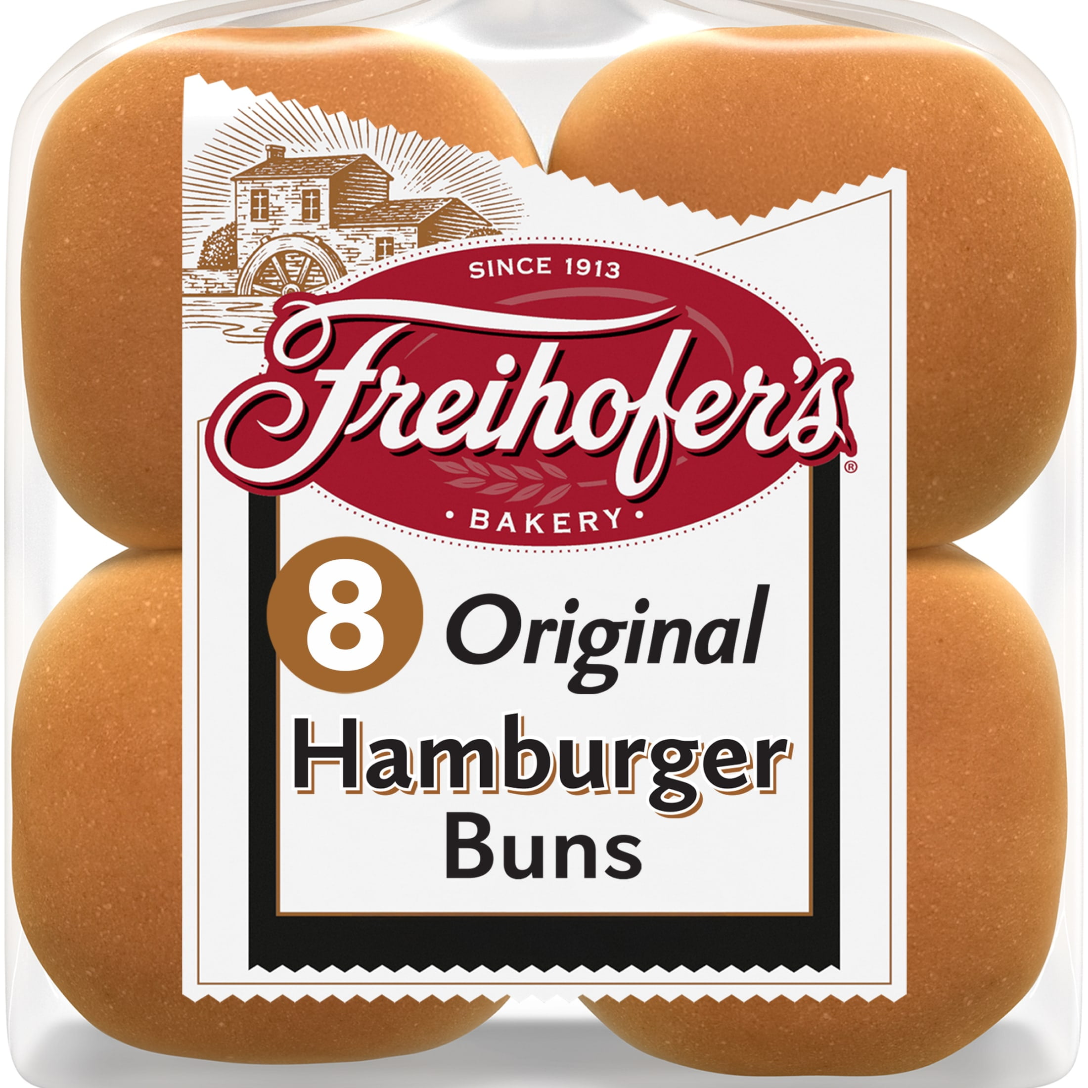 TKO666 LeMerde BURGERBUNS ミニバコバス　セット Freihofer's Hamburger Buns, 8 count, Sliced Buns & Rolls Hamburger