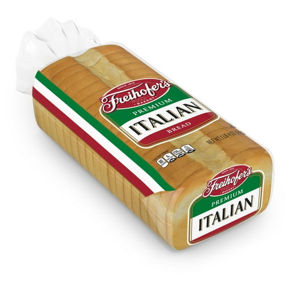 Freihofer's Italian Bread, 20 oz, White Italian Bread, Bag