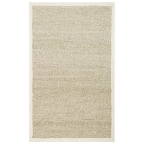 Freistadt Grey Striped Polyester Area Rugs for Living Room Jacquard Textured Modern Rugs Soft Geometric Rug for Bedroom Washable Rug Non-Slip Bohemian Carpet Perfect for Dining Room Office Beige