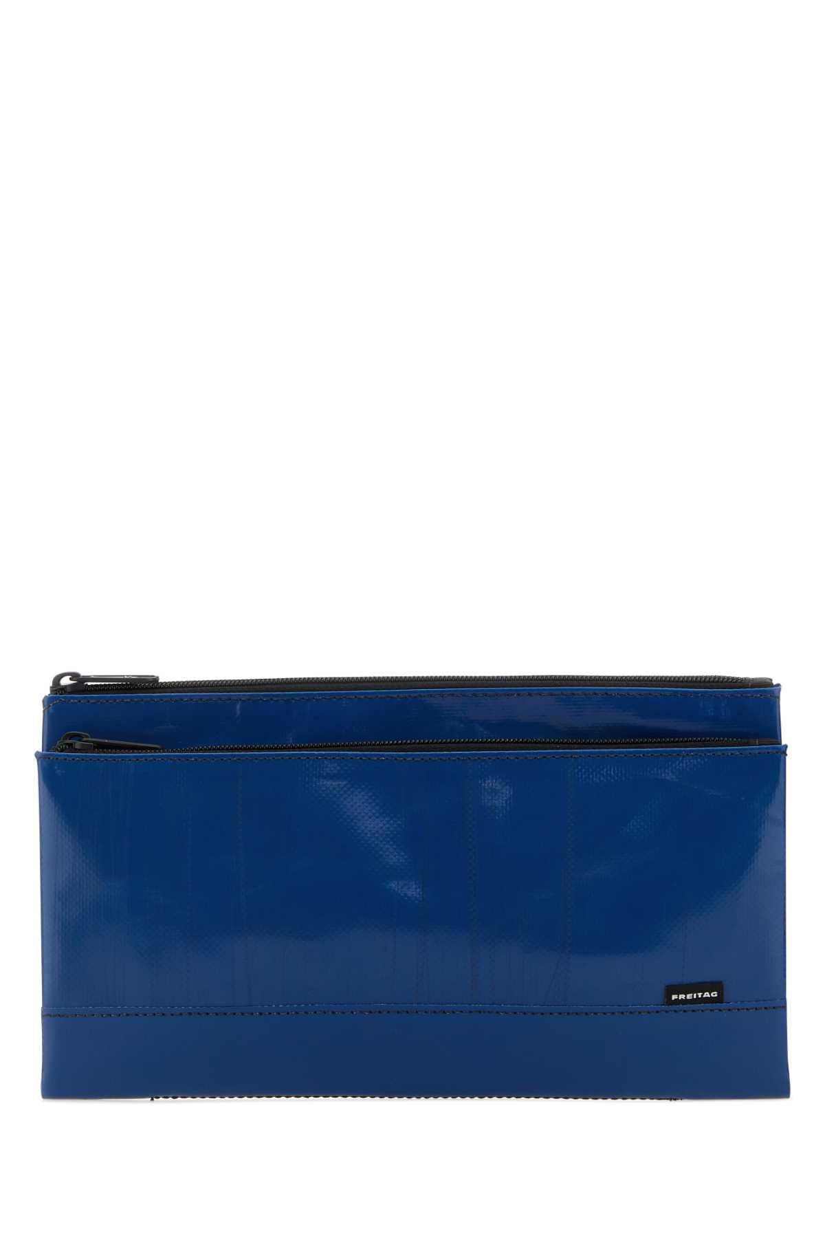 Freitag Unisex Blue Pvc F271 Masikura Clutch