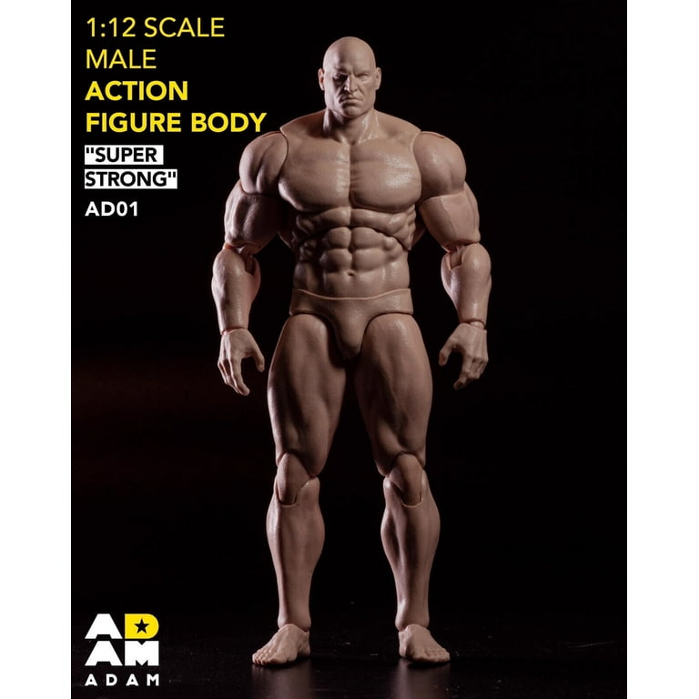 MUFF TOYS ADAM AD01 1/12 Strong Muscle Joint Body Toys 6