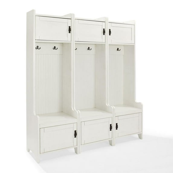 Fremont 3 Pc Entryway Kit - Three Towers In Distressed White