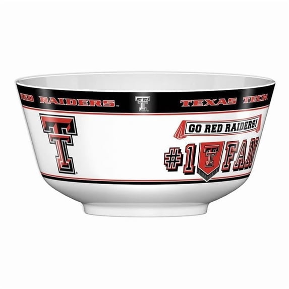 Fremont Die 2324555484 Texas Tech Red Raiders Party Bowl - All Pro