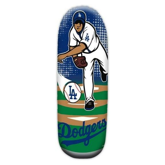 Fremont Die 2324565319 36 in. Tall Vinyl Los Angeles Dodgers Rookie Water Based Bop Bag