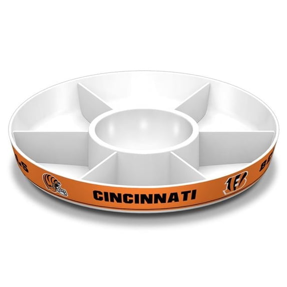 Fremont Die 2324597118 Cincinnati Bengals Party Style Platter