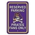 thumbnail image 1 of Fremont Die 40296 East Carolina Pirates Plastic Parking Sign, 1 of 1