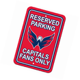 thumbnail image 1 of Fremont Die 80207 Washington Capitals Plastic Parking Sign, 1 of 7