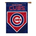 thumbnail image 1 of Fremont Die Inc Chicago Cubs 2-Sided House Banner House Banner, 1 of 7