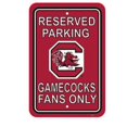 thumbnail image 1 of Fremont Die Inc South Carolina Gamecocks Plastic Parking Sign Plastic Parking Sign, 1 of 7