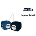 thumbnail image 1 of Fremont Die NFL Seattle Seahawks 3" Fuzzy Dice, 3", Team Colors, 1 of 3