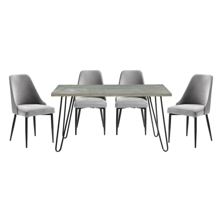 The brick 5 piece best sale dining set