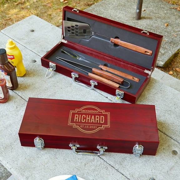 Fremont Personalized BBQ Tool Set