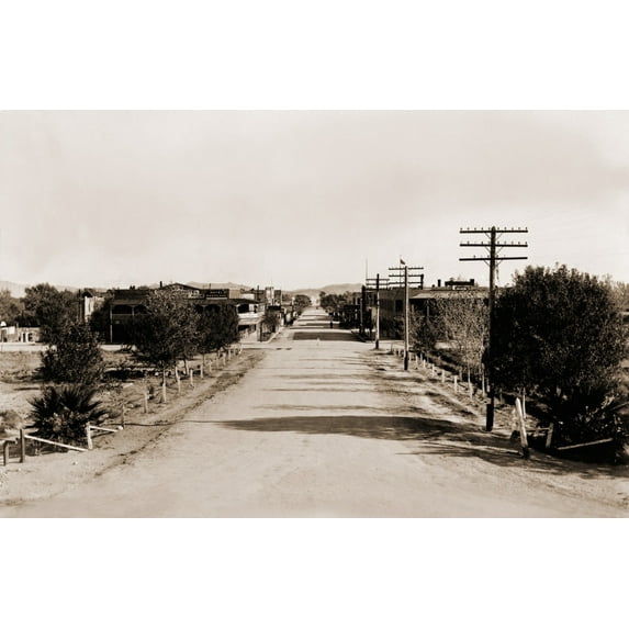 Fremont Street In Las Vegas History (36 x 24)