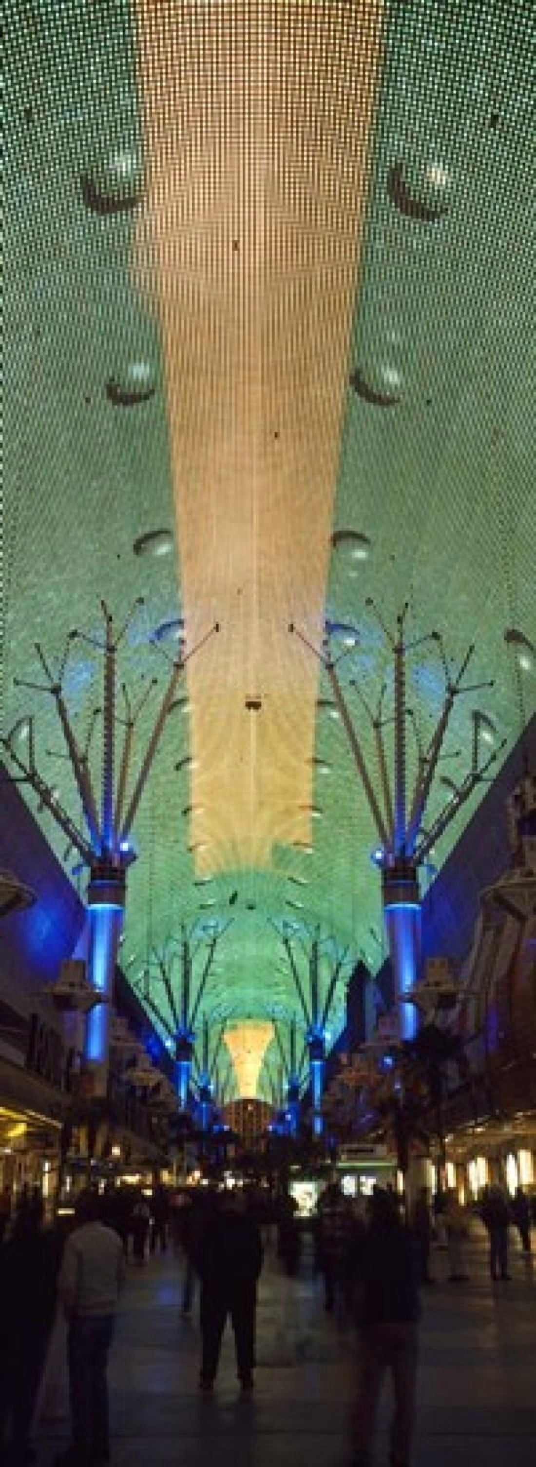 Fremont Street Las Vegas NV Canvas Art - Panoramic Images (36 x 13)